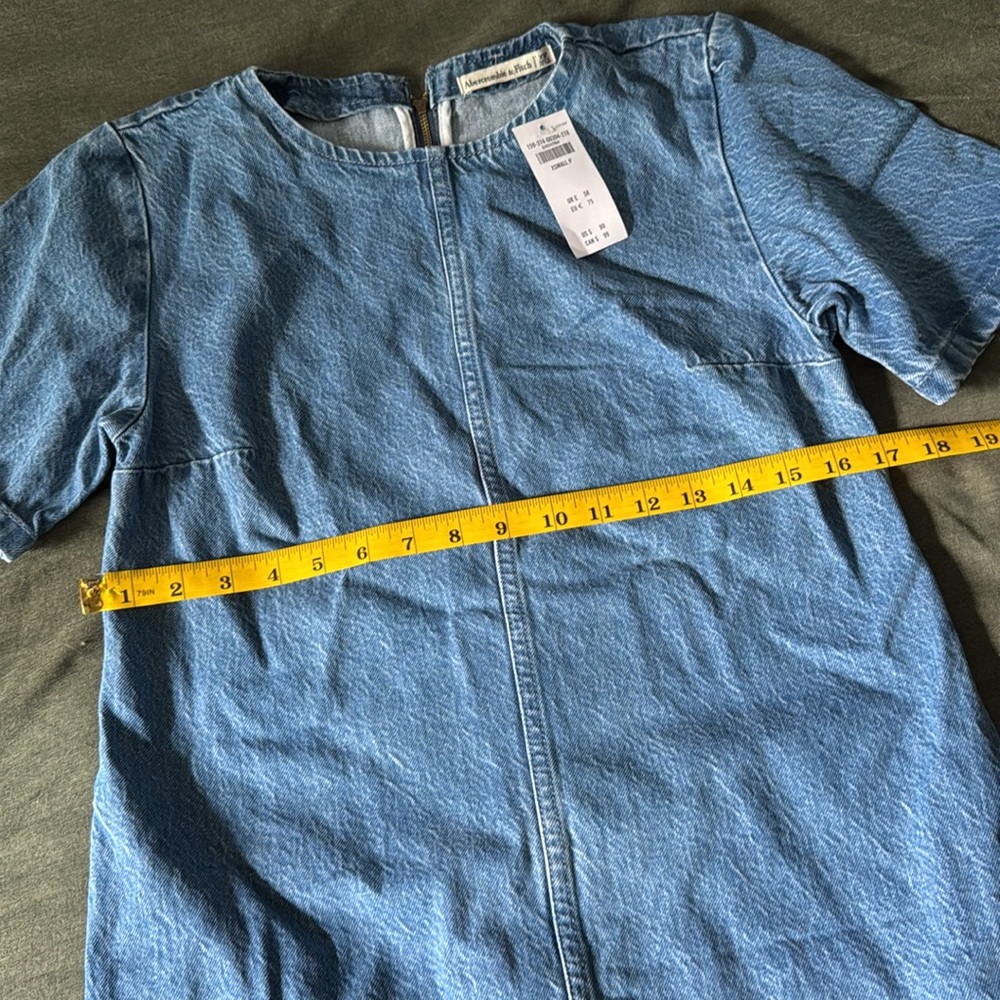 A b e r c r o m b i e  &  F i t c h • Denim tee shift mini dress - Picture 5 of 9